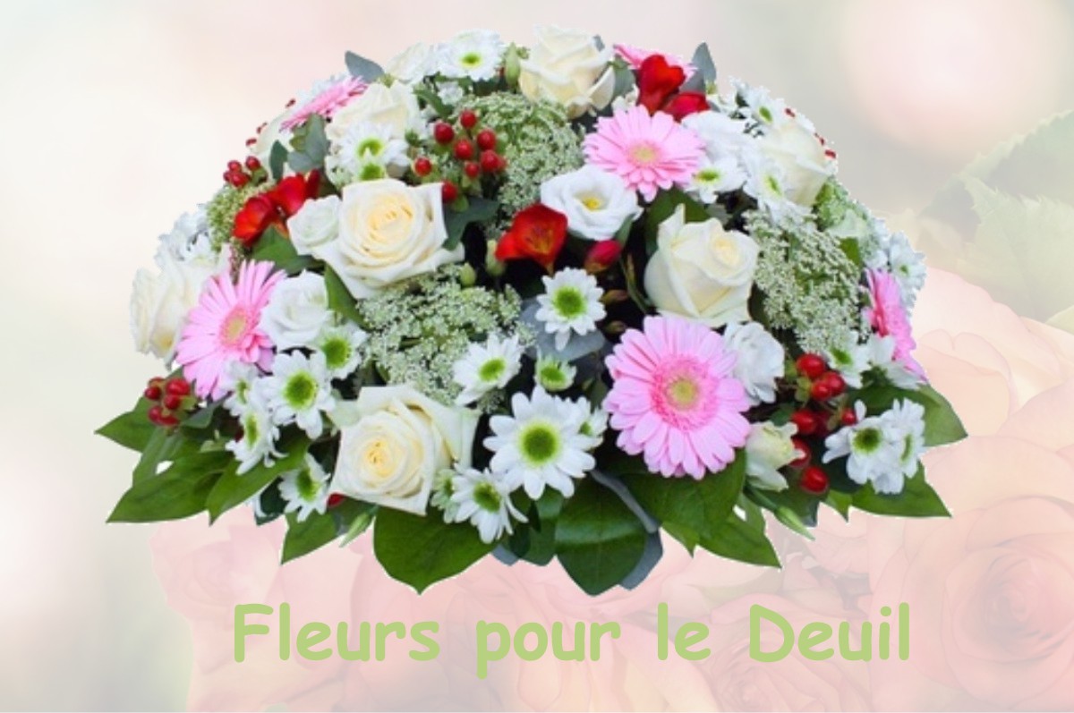 fleurs deuil HEUGAS